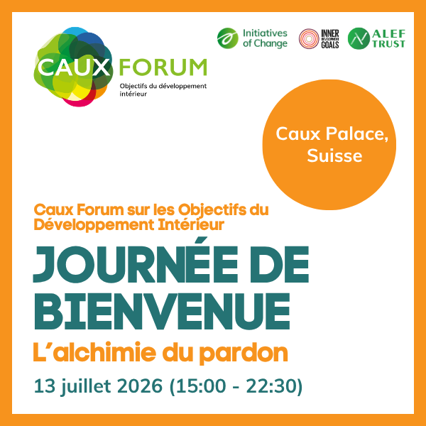 Caux IDG Forum Journée de bienvenue CIDG 2026 Opening square FR