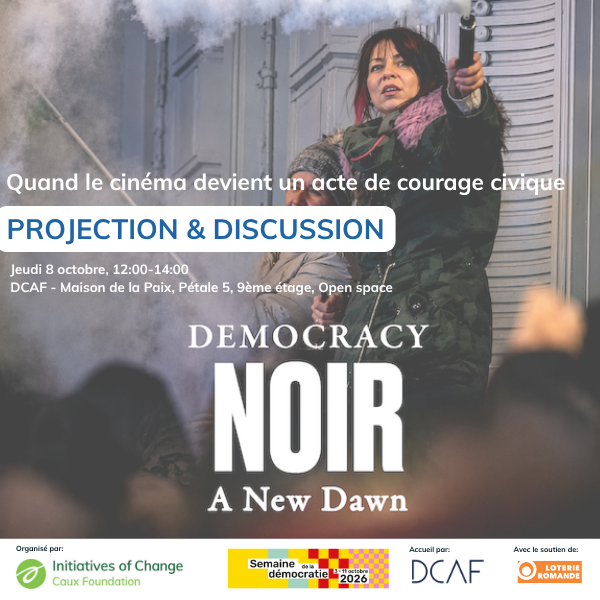 Projection et discussion: Democracy Noir : A New Dawn Semaine Démocratie Caux 2026