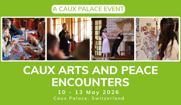 Caux Arts & Peace Encounters 2026 banner rect EN