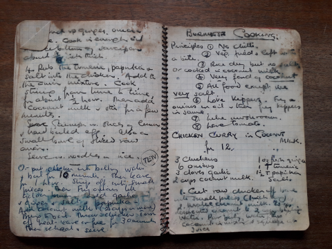 Recipe book Mary Lean Ma Mi